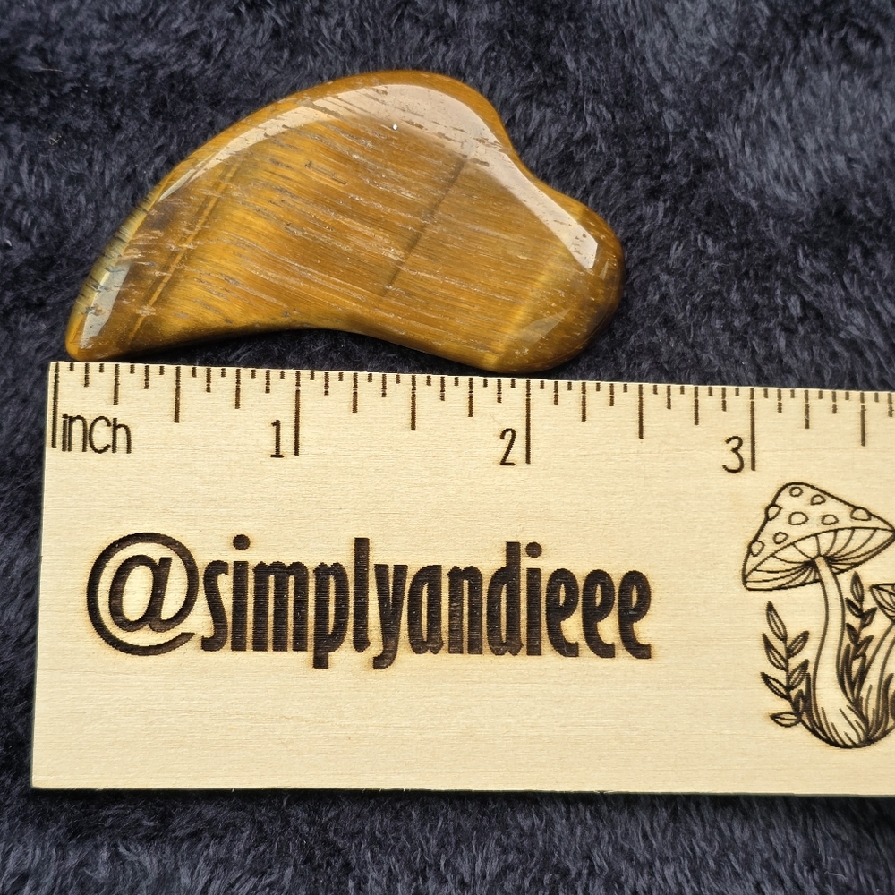 Tiger Eye Crystal Gua Sha face tool